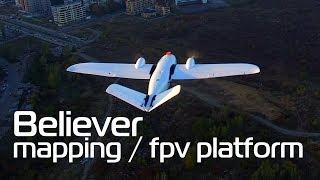 Best designed mapping platform I've seen - Believer 1960mm Twin tractor plane
