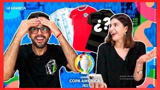 REACCIONAMOS A LAS CAMISETAS de la Copa América 2021 | ¡HASTA UN DISFRAZ de ABEJA hay! Parte 1