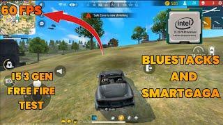 Testing Free Fire on BlueStacks and smartgaga | i5 3570 #msifreefire #bluestacks