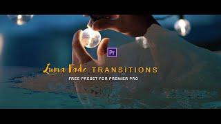 Luma Fade Transition  Adobe Premiere Pro CC 2020 Tutorial with Free Luma Fade Transition Presets