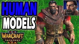 Warcraft 3 Reforged HUMAN UNIT MODELS