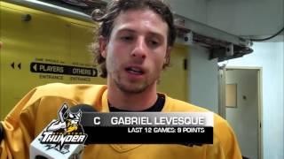 GAME DAY: Morning skate report - Boisclair, Levesque, Abney comments at Alaska (2-9-13)