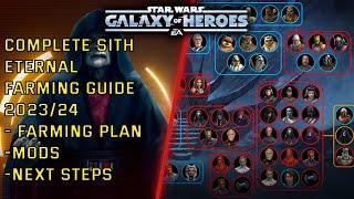 Complete F2P Character Farming Guide For Sith Eternal Emperor 2023/2024 - SWGOH