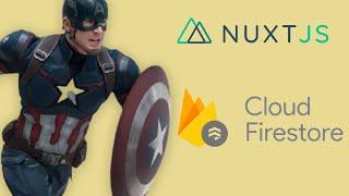 Nuxt js + firebase = NuxtFire (firestore)