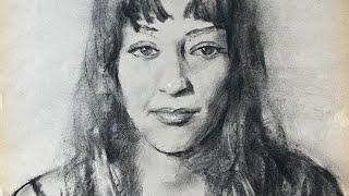 Live portrait drawing in 6 minutes