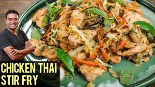 Chicken Thai Stir Fry | How To Make Thai Chicken | Chicken Recipe By Varun Inamdar