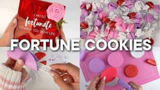 Valentine’s Day DIY Gift Idea! CRAFT FOAM FORTUNE COOKIES!   (Easy and Cheap)