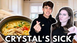 Crystal's Sick! | Perfect Chicken Noodle Soup