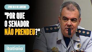 SENADOR CONTARATO E CORONEL PRESO DISCUTEM EM CPMI DO 8/1