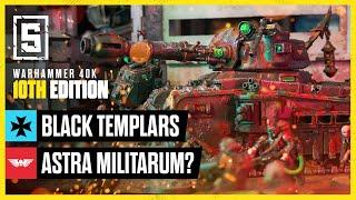 Black Templars vs Astra Militarum | Warhammer 40k Battle Report