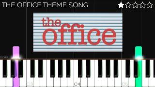 The Office Theme Song | EASY Piano Tutorial