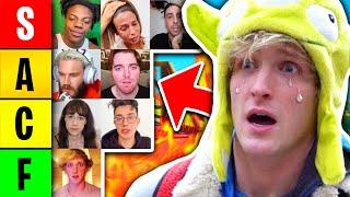 YouTuber Apology Tier List (Ranking YouTuber Apologies)