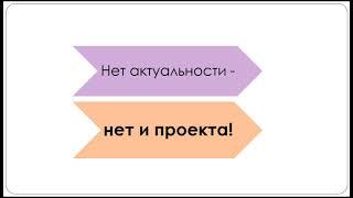 Лекция 6. Доказательство актуальности проекта.