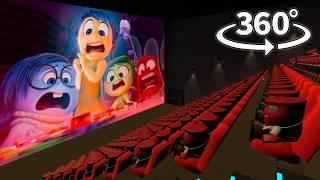 Inside out Anger Watching a Movie! 360° VR