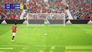 eFOOTBALL 2022 PENALTY SHOOTOUT GAMEPLAY (New Penalties)