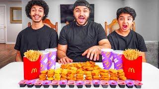 Mcdonalds BTS Meal MUKBANG With My Brothers!