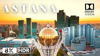 Astana City, Kazakhstan  in 8K HDR ULTRA HD 60 FPS Dolby Vision™ Drone Video