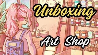 Unboxing "Art Shop" by MrsButterD | DAC Diamond Painting Kit