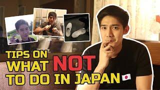 TRAVEL TIPS on WHAT NOT TO DO in JAPAN | Robi Domingo