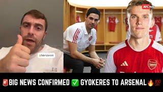 ROMANO CONFIRMED: VIKTOR GYOKERES TO ARSENALDONE DEAL | transfer news