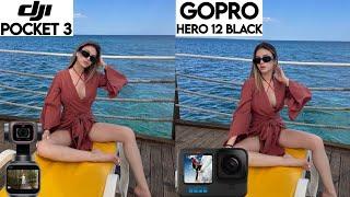 DJI Pocket 3 VS GoPro Hero 12 Black Camera Test Comparison