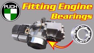 Puch Maxi E50 ( How To Fit New Engine Bearings ) Vintage Retro Moped