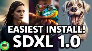 Easiest way to Install Stable Diffusion XL 1.0 on Your Computer! (Best Tutorial)
