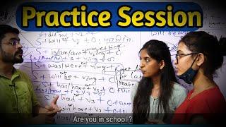 Practice Session in Class // How to practice basic English Sentence // Persona Institute Practice