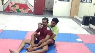 Haren Singh Rana MMA grappling #Rear neck choke