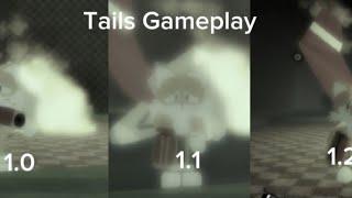 Sonic.Exe The Disaster 1.0, 1.1, and 1.2 Tails gameplay