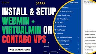How to Install and Setup Webmin + Virtualmin on Contabo VPS with Ubuntu 22.04 LTS