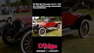 ON THIS DAY JULY 01 #automobilelover #dodge #chrysler #classicautomobile #carhistory #classiccar #go