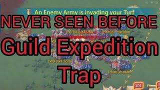 40M troops Guild Expedition Trap - Never seen before! - LORDS MOBILE