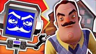 HELLO NEIGHBOR SONG ► Fandroid The Musical Robot 