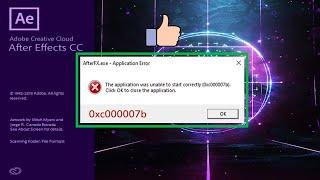 How to fix 0xc000007b Error for Adobe After Effects[Step-by-step]
