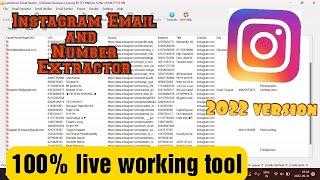 How to scrape emails/followers/phone numbers from any user in Instagram 2022 || Technical Soni