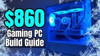 Building a BEAST Gaming PC in 2024 with $900 (RTX 4060 + Ryzen 5 5600X) w/Benchmarks