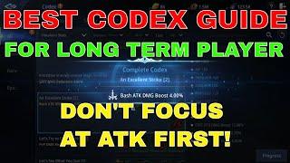 Mir4 Guide Tips Trick - Best Codex Placement to Increase Your Character Status