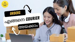 How to Send your Orders through Courier Services| How to Approach Private & IndiaPost Couriers