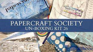 Un Boxing Papercraft Society Kit 26!
