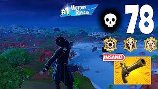 78 Elimination Solo Vs Squads "Zero Build" Gameplay Wins (Fortnite chapter 5)