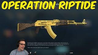 finally some tasty CSGO content (Operation Riptide)