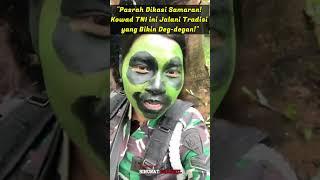 "Pasrah Dikasi Samaran Senior! Kowad TNI Jalani Tradisi yang Bikin Deg-degan!" #tni #shortvideo