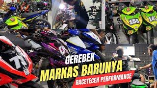 Komplit‼️Gerebek Markas Baru Racetech Performance Jelang Piala Presiden 2024