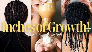 DO THIS FOR EXTREME HAIR GROWTH IN CORNROWS