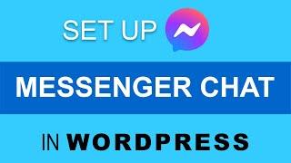 Add Facebook Messenger Chat in WordPress Website without Plugin