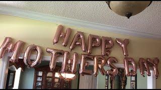 Happy Mother's Day Balloon Banner Aluminum Foil Balloon Set 16 Inches Letter Balloon Decorati Review