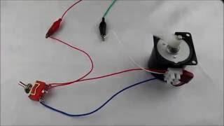60KTYZ Synchronous Motor Wire Connection
