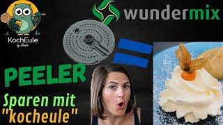 perfekt Sahne schlagen im Thermomix / einfach mit dem WunderPeeler V2 von Wundermix ️ 𝑲𝒐𝒄𝒉𝑬𝒖𝒍𝒆