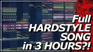 Can I make a full HARDSTYLE Song in 3 Hours?
